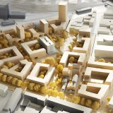 Un projet de médiation culturelle a été mis en place aux Acacias dans le but d'impliquer les habitants dans la mutation de leur quartier. Le PAV, ici représenté par une maquette, est le plus gros projet de développement urbain du canton (archives)...